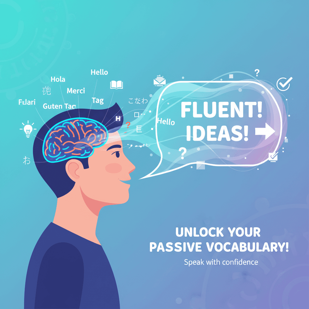 How to Activate Passive Vocabulary for Speaking: A 4-Step Plan — SpeaksyAI
