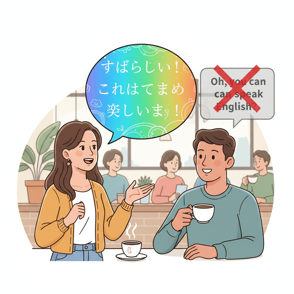 Stop Native Speakers Switching to English: A 4-Step Plan — SpeaksyAI