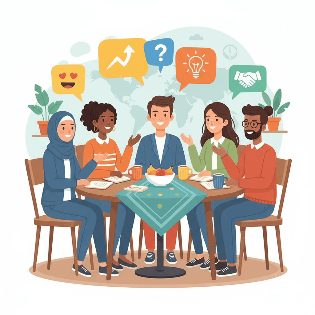 Join Group Conversations in a Foreign Language: A 5-Step System — SpeaksyAI