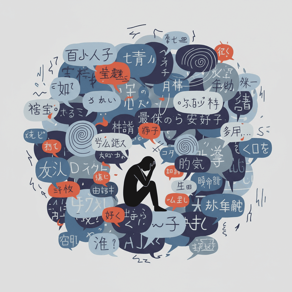Illustration: Why Group Conversations Are So Intimidating (It's Not You!)