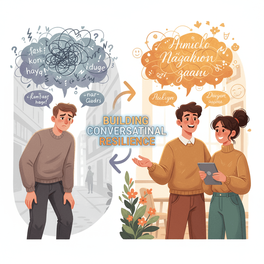 Build Resilience to Overcome Language Exchange Anxiety — SpeaksyAI