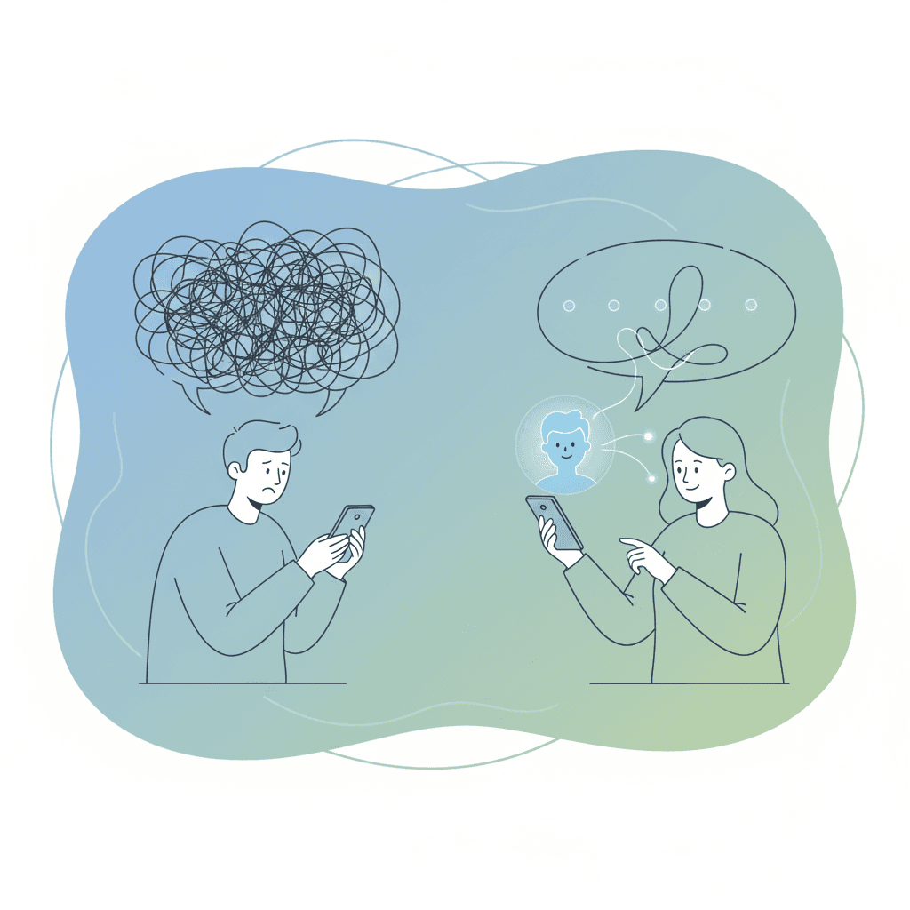 Illustration: Speaking Practice Face-Off: How Each Tool Works