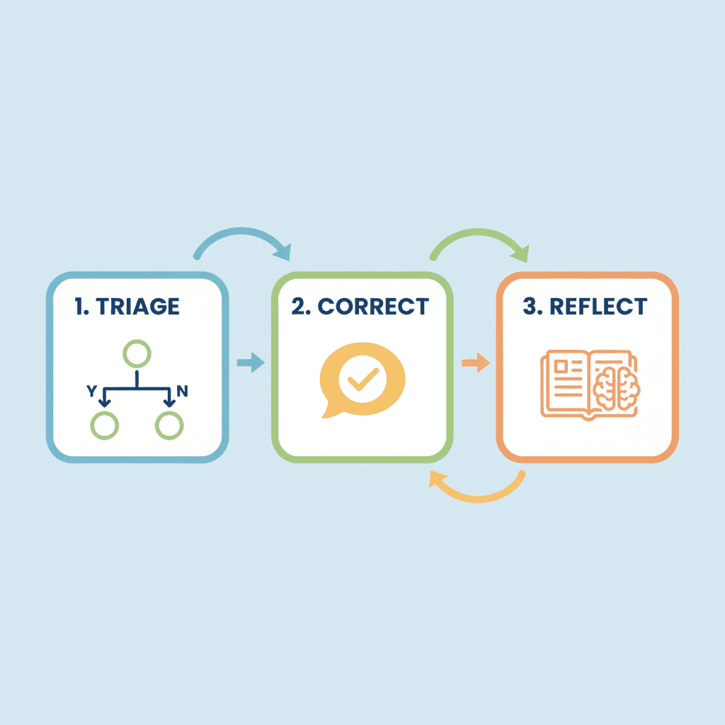 Illustration: Why 'It’s Okay to Make Mistakes' Isn't Actionable Advice