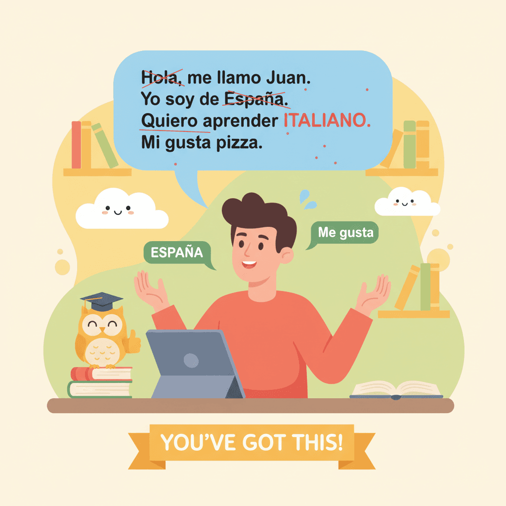 Handle Speaking Mistakes in a New Language: A 3-Step System — SpeaksyAI