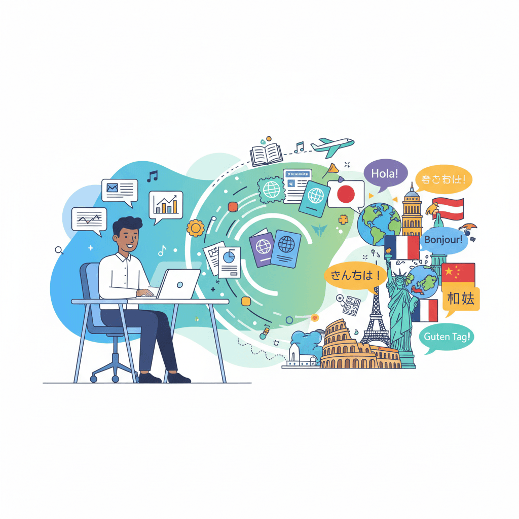 The Best Way to Learn a Language With a Full-Time Job (A System) — SpeaksyAI