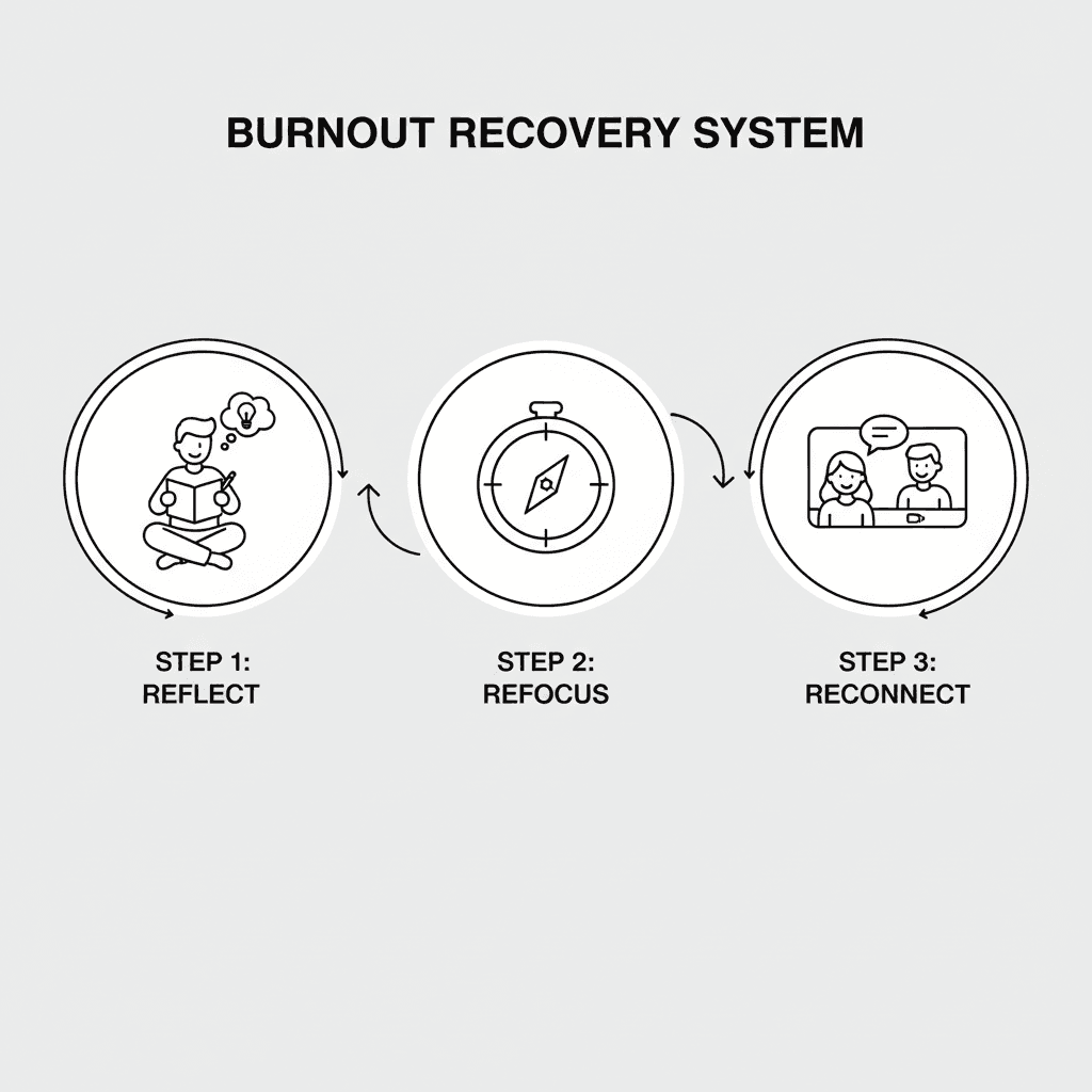 Illustration: The 3 Types of Language Learning Burnout