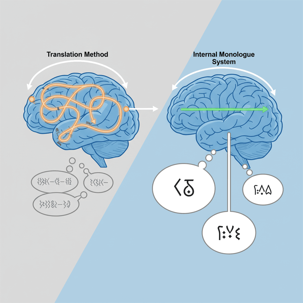 Illustration: Why Translating in Your Head Is Slowing You Down