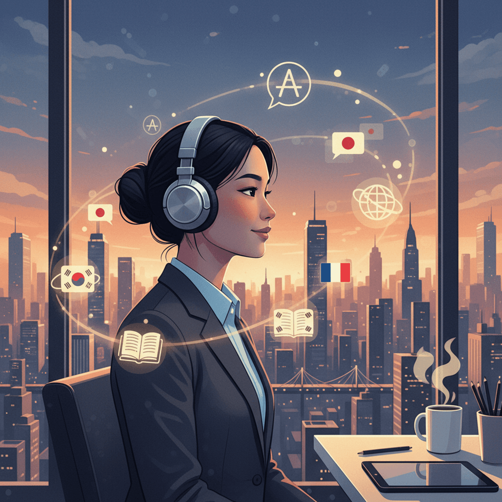 Tired After Work? A Realistic Guide to Learning a Language — SpeaksyAI