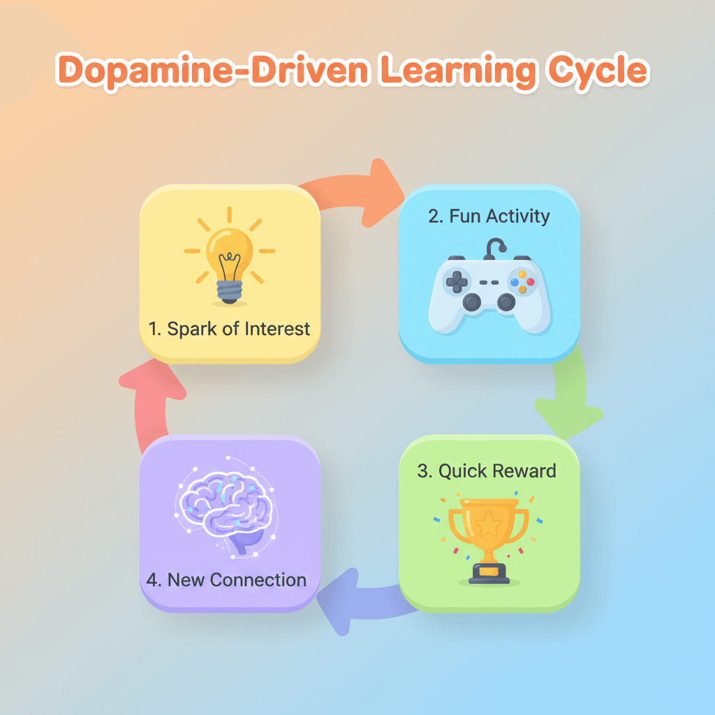 Illustration: The ADHD Language Learning Superpower System