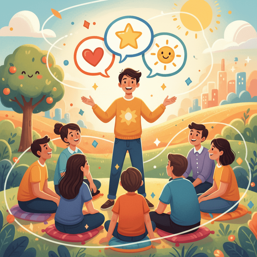 How to Tell a Story in a Foreign Language: A 4-Step System — SpeaksyAI