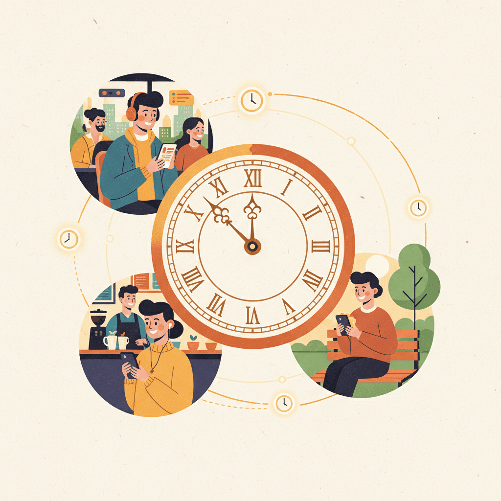 Illustration: The ‘Task Switching’ Method: Treat Language Learning Like a Project