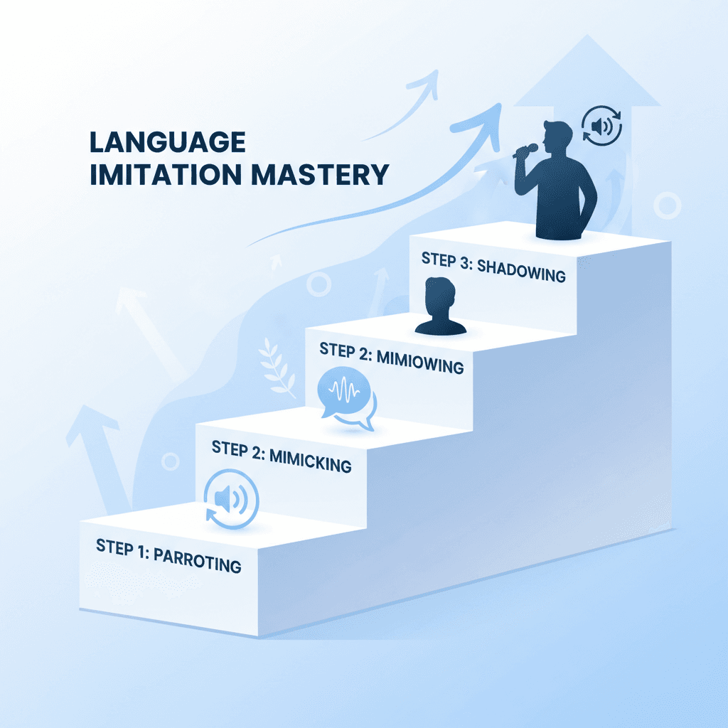 Illustration: Level 1: Parroting to Build Your Vocabulary