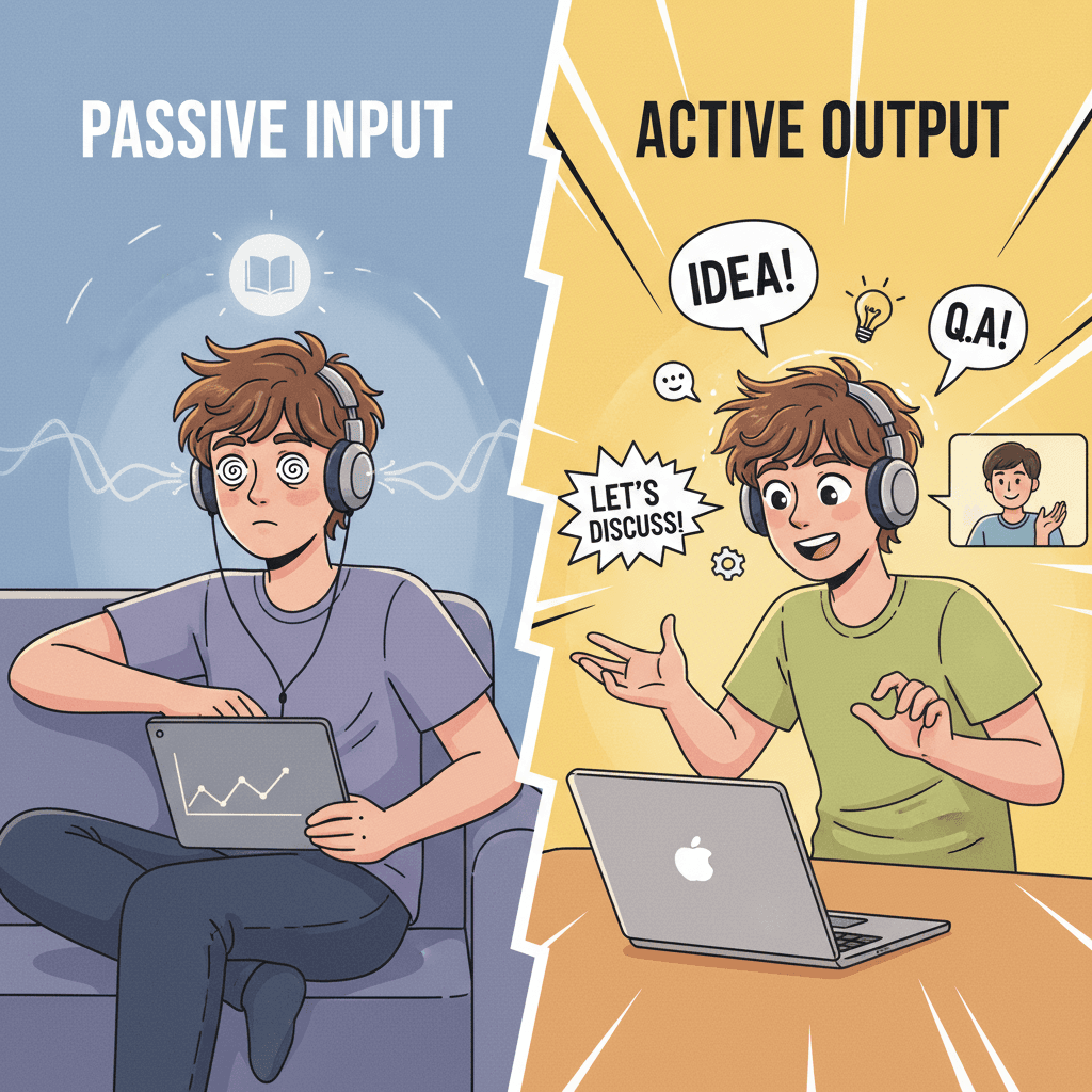 Illustration: Why Your Beginner Study Habits No Longer Work