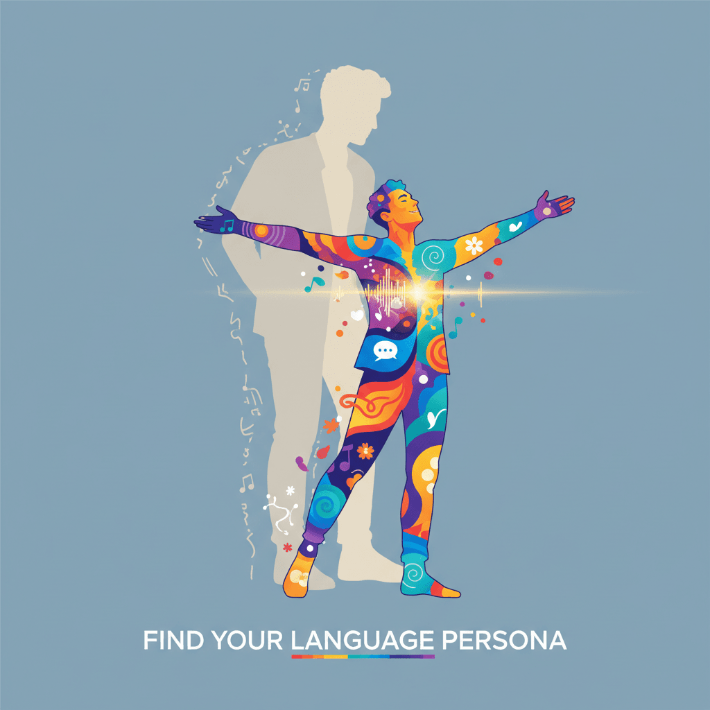 Illustration: Why You Don't Sound Like 'You' in a New Language