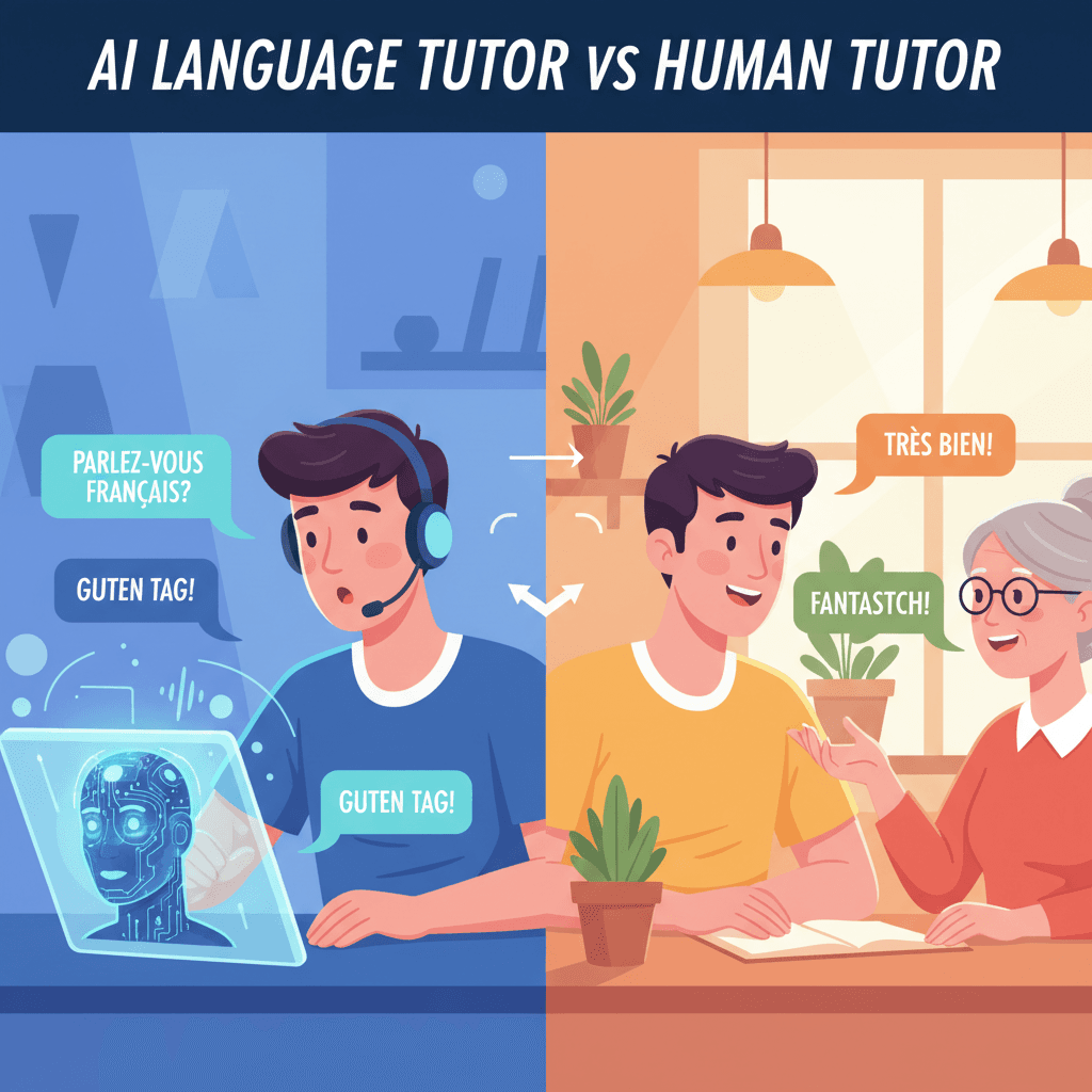 AI Language Tutor vs Human Tutor: Which Is Right For You? — SpeaksyAI