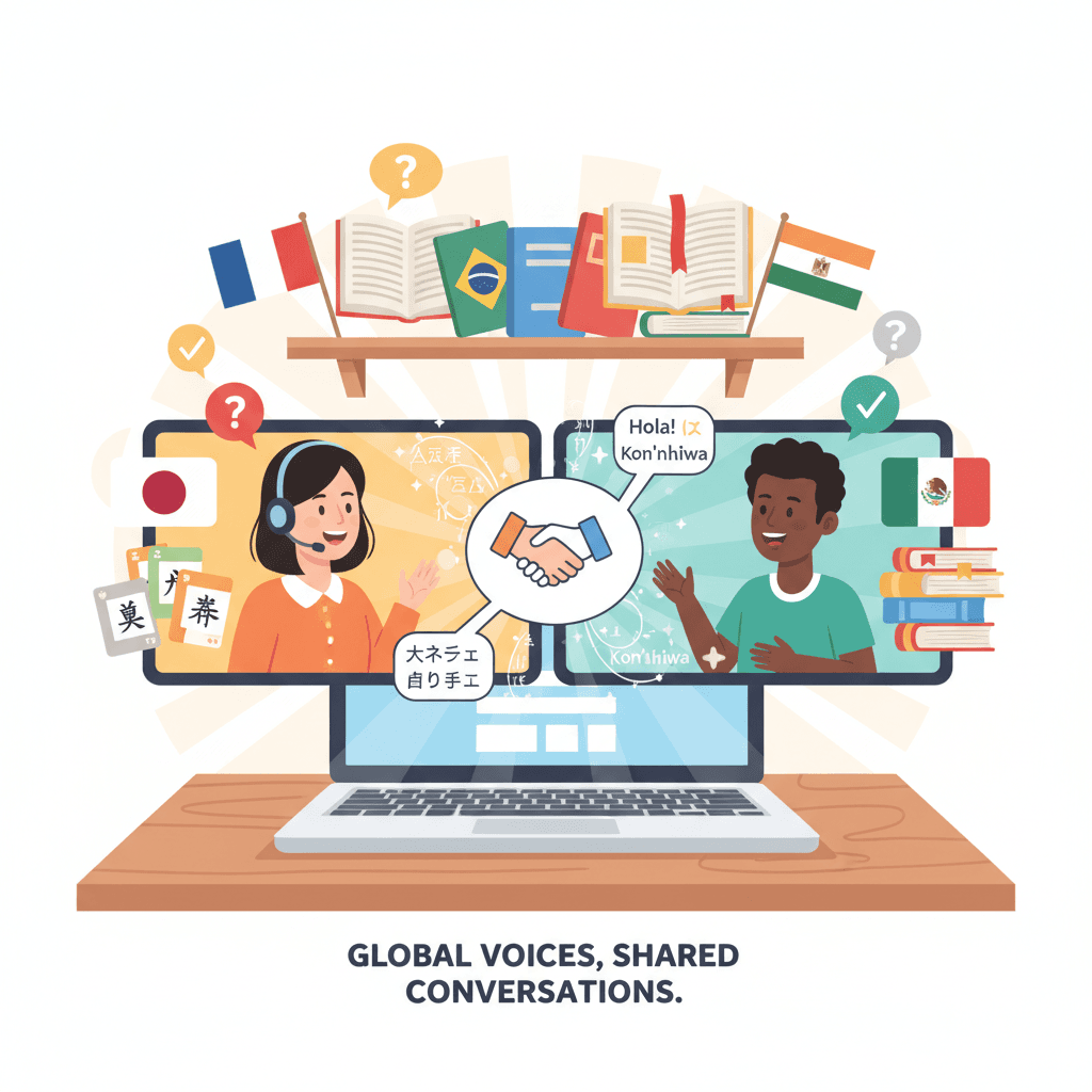 How to Structure a Language Exchange: A 4-Step System — SpeaksyAI