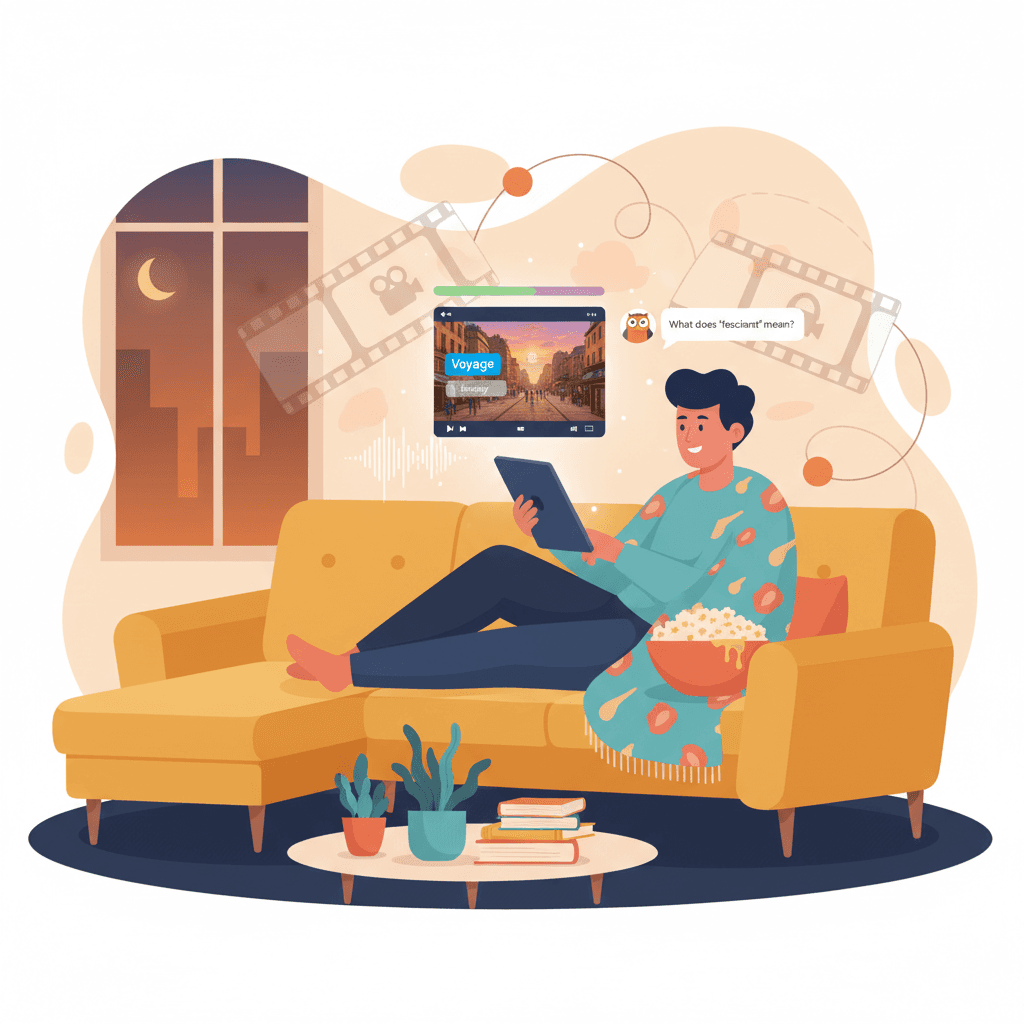 How to Use Movies to Practice Speaking a Language: A System — SpeaksyAI