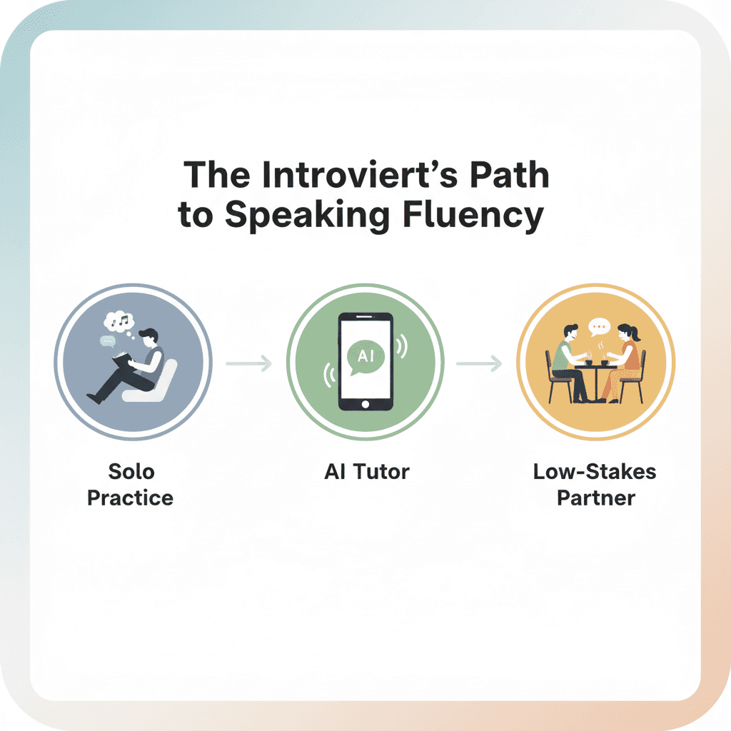 Illustration: Your Introvert Superpowers for Language Learning