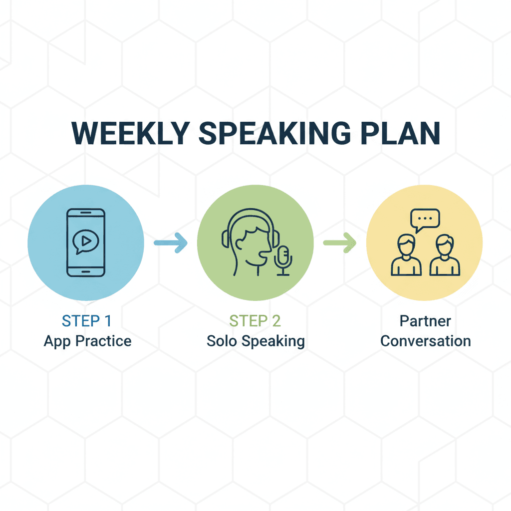 Illustration: Why Duolingo Alone Isn't Enough for Speaking