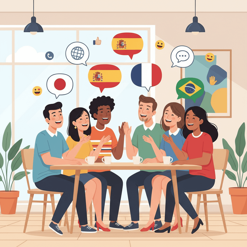 How to Make Friends Speaking a Foreign Language: A System — SpeaksyAI