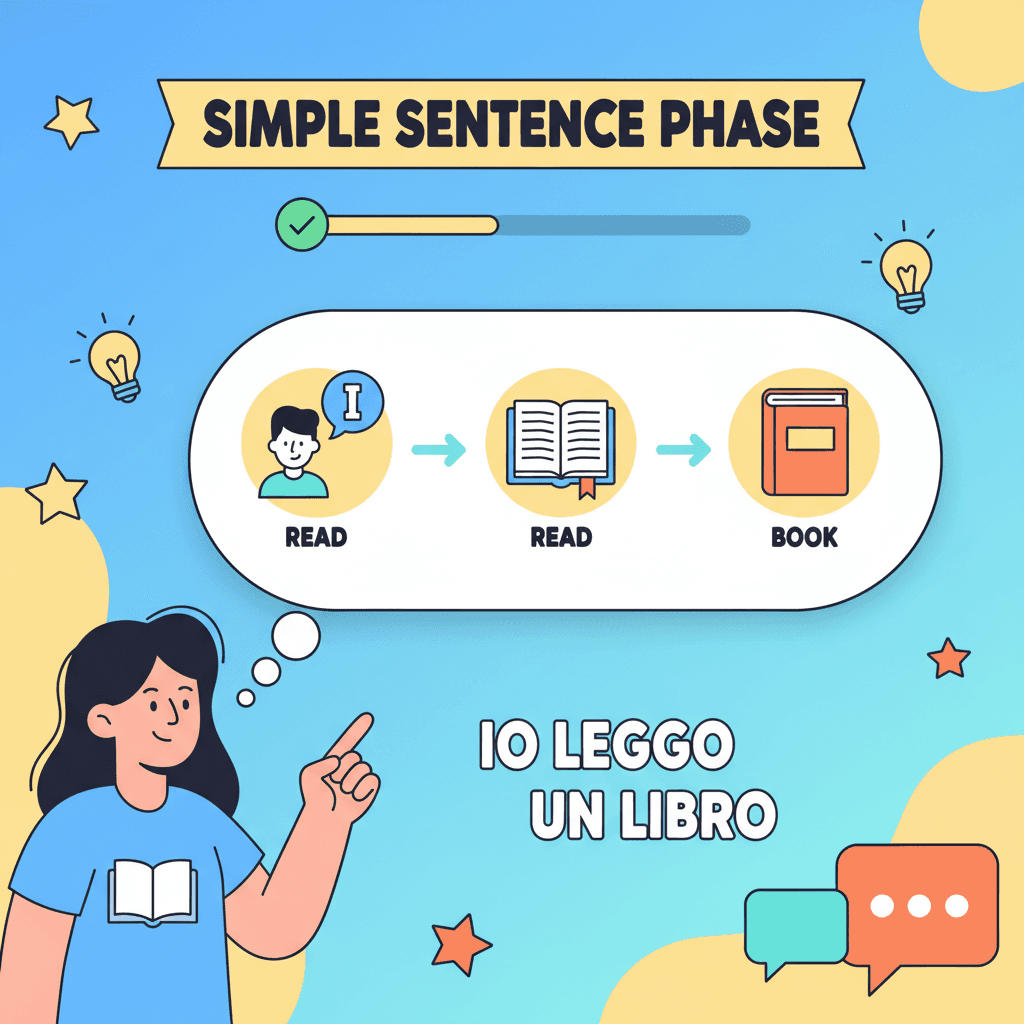 Illustration: The Goal: Achieving 'Thought Fluency' in Your New Language