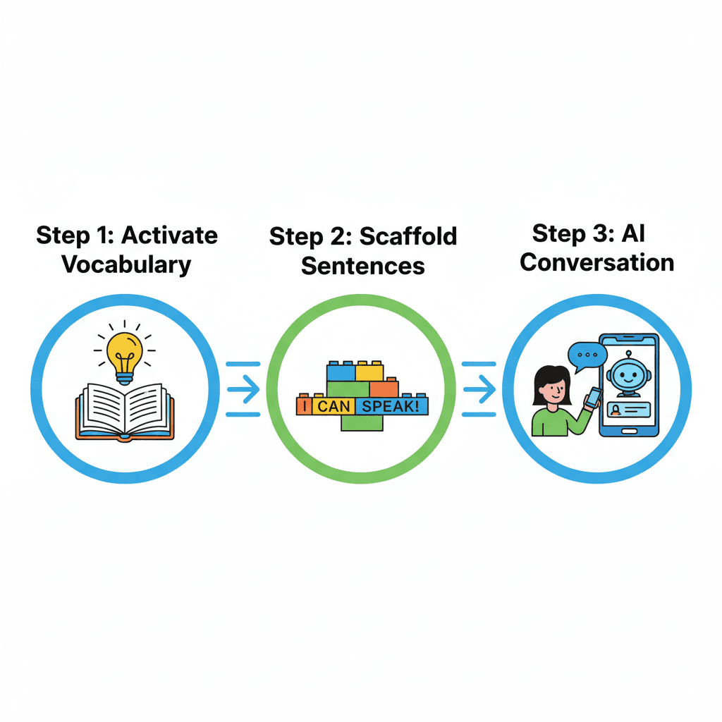 Illustration: The Speaking Activation Diagnostic: Find Your Bottleneck